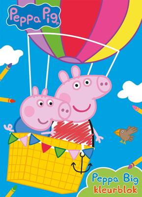 Peppa Big kleurblok (Paperback)