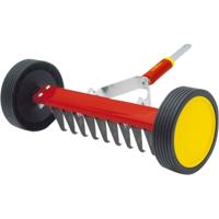 WOLF-Garten multi-star ur-m 3 verticuteerroller verticuteerder (rood/geel)