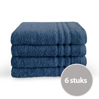 Byrklund handdoek 50 x 100 Blauw - 6 stuks - thumbnail