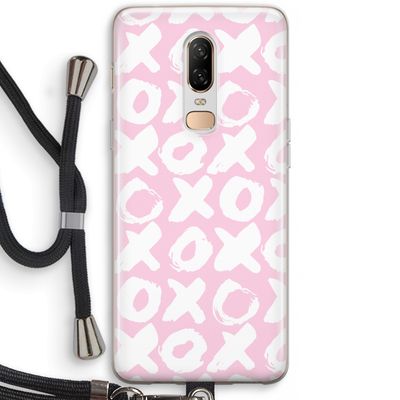 XOXO: OnePlus 6 Transparant Hoesje met koord