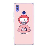 Hartje: Honor Note 10 Transparant Hoesje