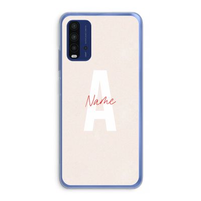 Strawberry Milkshake: Xiaomi Redmi 9T Transparant Hoesje