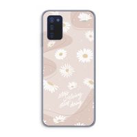 Daydreaming becomes reality: Samsung Galaxy A03s Transparant Hoesje