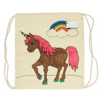 Creativ Company - - gymtas eenhoorn 37x40 cm