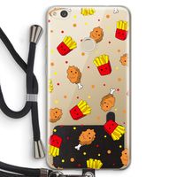 Chicken 'n Fries: Huawei Ascend P8 Lite (2017) Transparant Hoesje met koord