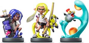 Amiibo Splatoon 3-Pack (Octoling Blue/Inkling Yellow/Smallfry)