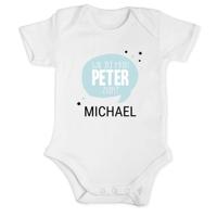 Romper voor peetoom bedrukken - Wit - 50/56