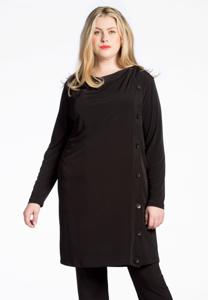 Yoek Asymmetrisch vest | Zwart | Maat 58/60
