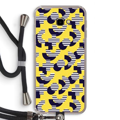8-bit N°3: Samsung Galaxy J4 Plus Transparant Hoesje met koord