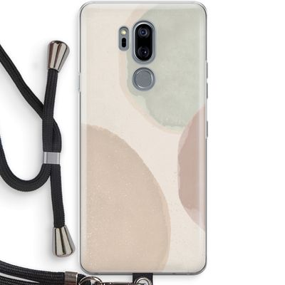 Geo #8: LG G7 Thinq Transparant Hoesje met koord