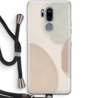 Geo #8: LG G7 Thinq Transparant Hoesje met koord