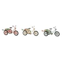 Decoratieve figuren Home ESPRIT Blauw Wit Groen Roze Vintage 26,5 x 12 x 14 cm (3 Stuks)