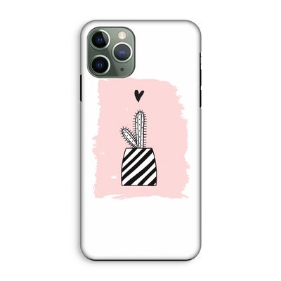 Zwart-wit cactus: iPhone 11 Pro Tough Case