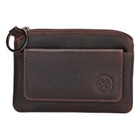 Hide & Stitches Sleuteletui RFID Japura Donker Bruin