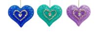 3.7 inch Heart Orna X 3. 5x5x10 cm kerstornament - Kurt s adler 3.7 inch Heart Orna X 3. 5x5x10 cm kerstornament - Kurt s adler
