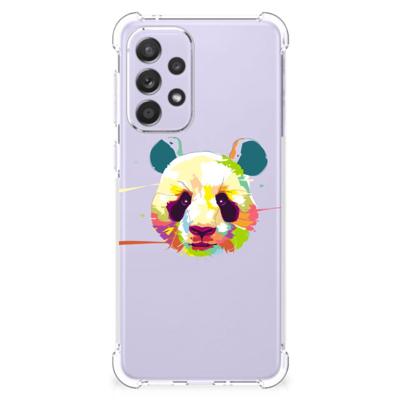 Samsung Galaxy A33 Stevig | Bumper Hoesje | Panda Color