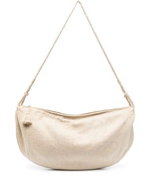 Giorgio Armani Pre-Owned sac porté épaule à bride en corde (années 2000) - Tons neutres