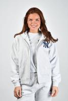 Sporty & Rich vest Heritage Yankees Serif Zip ST088610300GY03 heather grey