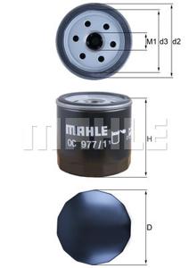 Oliefilter KNECHT, Diameter (mm)76mm, u.a. für Audi, VW, Seat, Skoda, Cupra