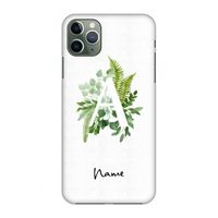Green Brush: Volledig geprint iPhone 11 Pro Max Hoesje