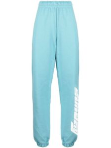 ROTATE BIRGER CHRISTENSEN pantalon de jogging à logo imprimé - Bleu