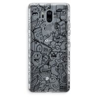 Vexx Black City : LG G7 Thinq Transparant Hoesje