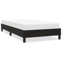 Bedframe zonder matras 100x220 cm fluweel zwart