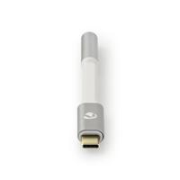 USB-C Adapter | USB-C Male - 3,5 mm Female | 0,08 m | Aluminium