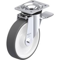 Blickle LK-POTH 200K-ST Zwenkwiel met rem Wieldiameter: 200 mm Draagvermogen (max.): 600 kg 1 stuk(s)