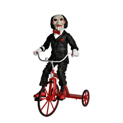 Saw Action Figure with Sound Billy with Tricyle 30 cm Saw Action Figure with Sound Billy with Tricyle 30 cm