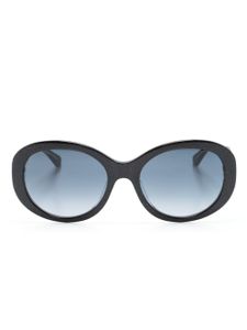 Kate Spade lunettes de soleil à monture ovale - Noir