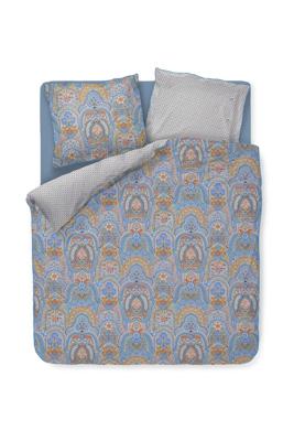 Pip Studio Dekbedovertrekset Jabali Flower Blauw 240x200/220cm