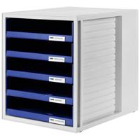 HAN 1401-14 1401-14 Ladebox Lichtgrijs DIN A4 Aantal lades: 5
