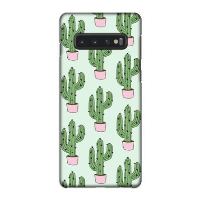 Cactus Lover: Samsung Galaxy S10 4G Volledig Geprint Hoesje