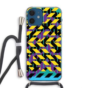 Skew Bee 3: iPhone 12 Transparant Hoesje met koord