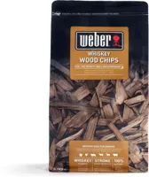 Weber houtsnippers 0,7 kg whiskey oak Weber houtsnippers 0,7 kg whiskey oak