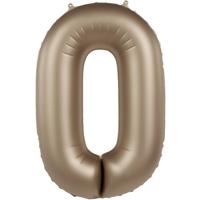 Folieballon Cijfer 0 Starlight Gold (86cm) Folieballon Cijfer 0 Starlight Gold (86cm)