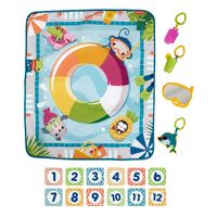 Fisher-Price - Speelkleed met Zwembadthema - Activiteitenmat - Dive Right In - thumbnail