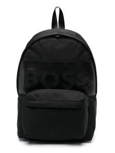 BOSS Kidswear sac à dos à logo embossé - Noir