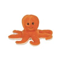 Pluche knuffel octopus/inktvis van 17 cm   -