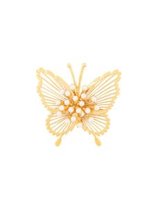 Susan Caplan Vintage broche papillon - Or