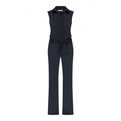 Studio Anneloes - Blauw | Dames | Broek | Blauw | M | regular | Kamst mode