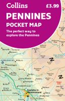 Wegenkaart - landkaart Pocket Map Pennines | Collins