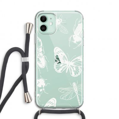 Tiny Bugs: iPhone 11 Transparant Hoesje met koord