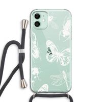 Tiny Bugs: iPhone 11 Transparant Hoesje met koord