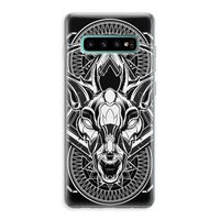 Oh Deer: Samsung Galaxy S10 Plus Transparant Hoesje