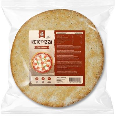 Lowcarbchef Keto Pizzabodem, glutenvrij (150 gr)