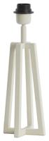 Light & Living Tafellamp 'Miley' 31cm, kleur Crème (excl. kap)