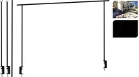Tafelklem | 3 delig | Verstelbaar | Zwart