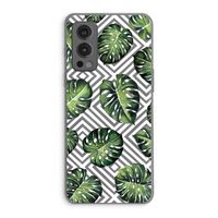 Geometrische jungle: OnePlus Nord 2 5G Transparant Hoesje
